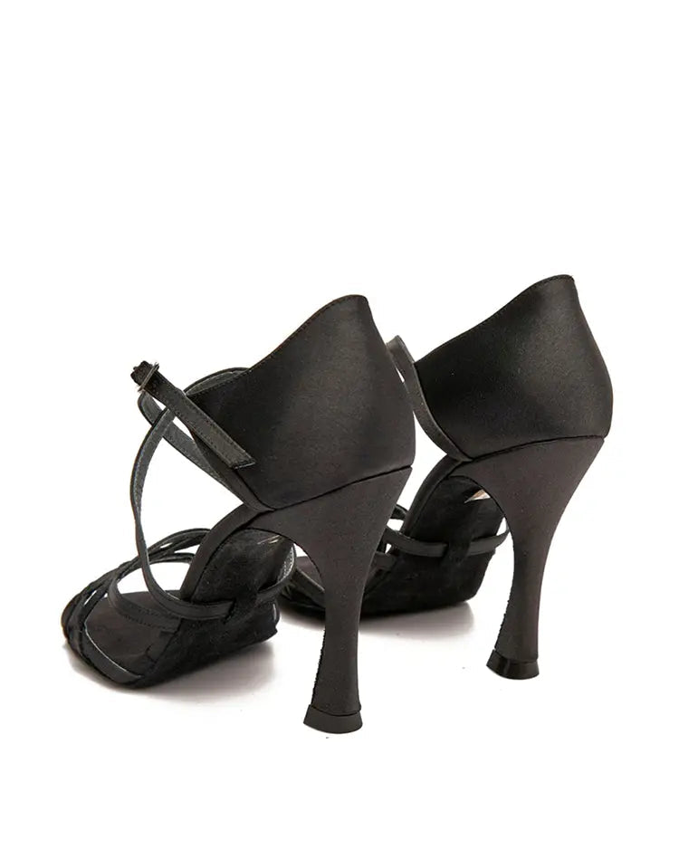 Sandalias de baile latino Flex 2 en negro