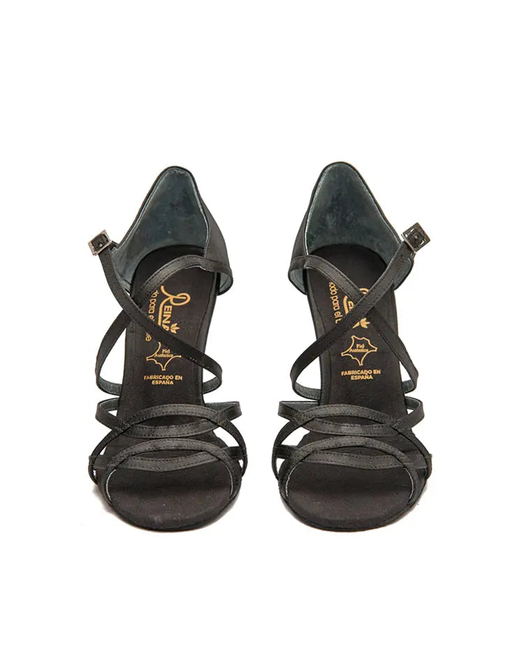 Sandalias de baile latino Flex 2 en negro