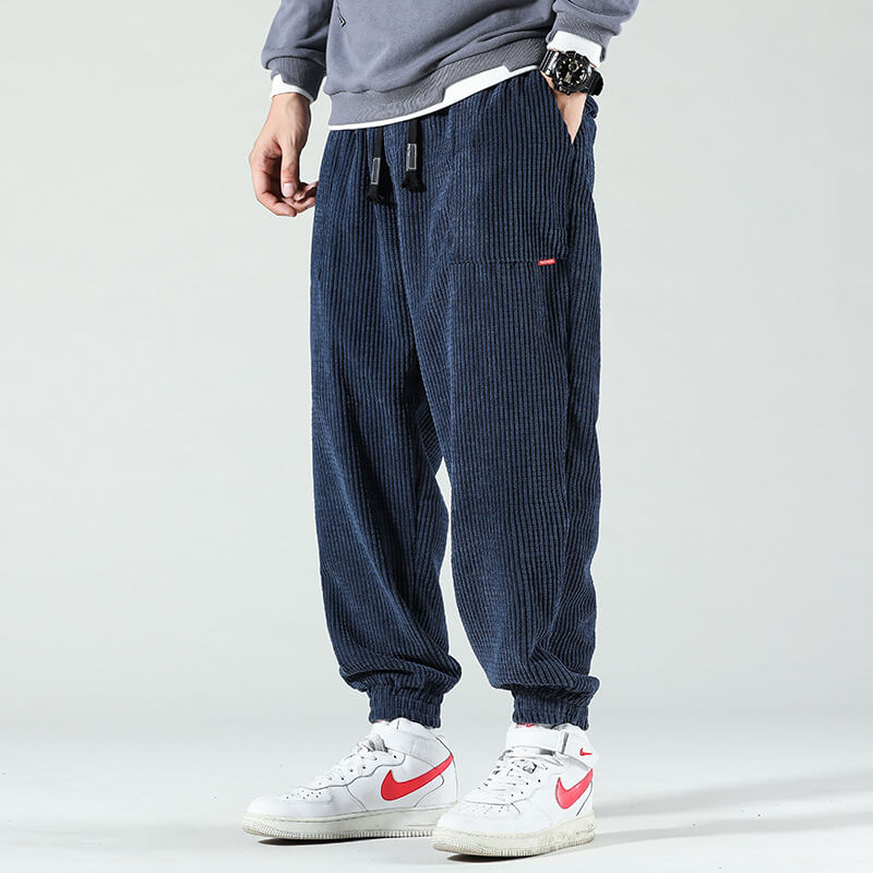 Pantalón de pana para hombre, cómodo y versátil