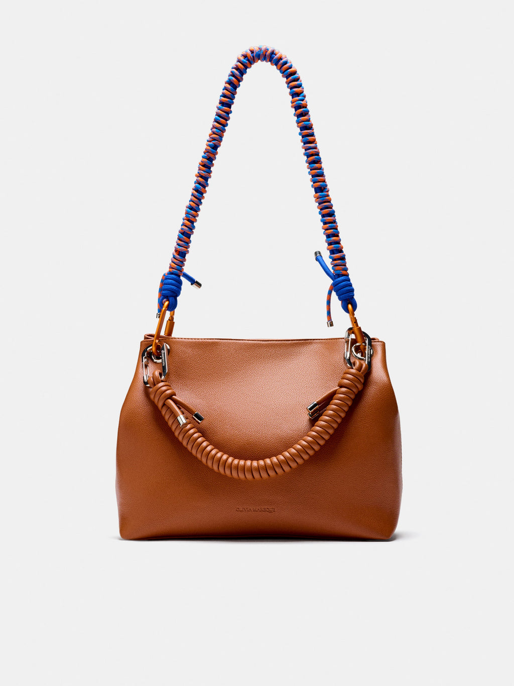 Petra Marrón, bolso shopper estructurado de Olivia Mareque
