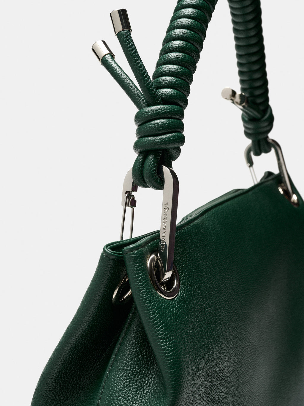 Petra Verde, bolso shopper estructurado de Olivia Mareque