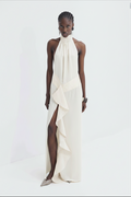Vestido La Emperifollá en blanco roto