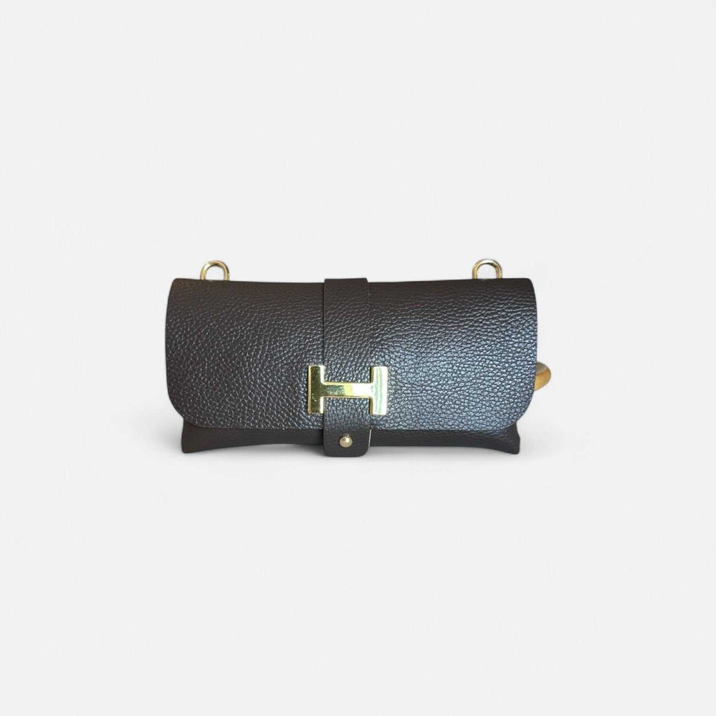 Cartera Nova de piel de vacuno con cremallera