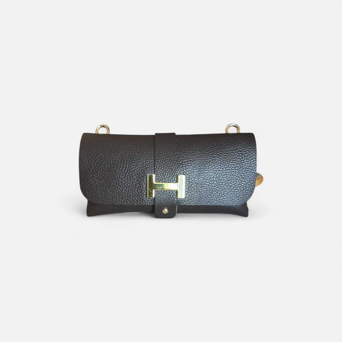 Cartera Nova de piel de vacuno con cremallera