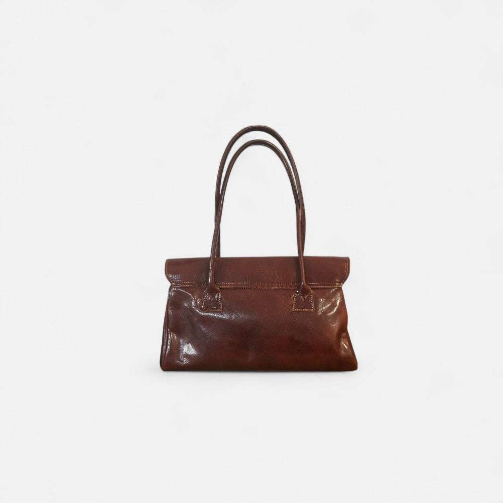 Bolso shopper Uffizi café de piel italiana