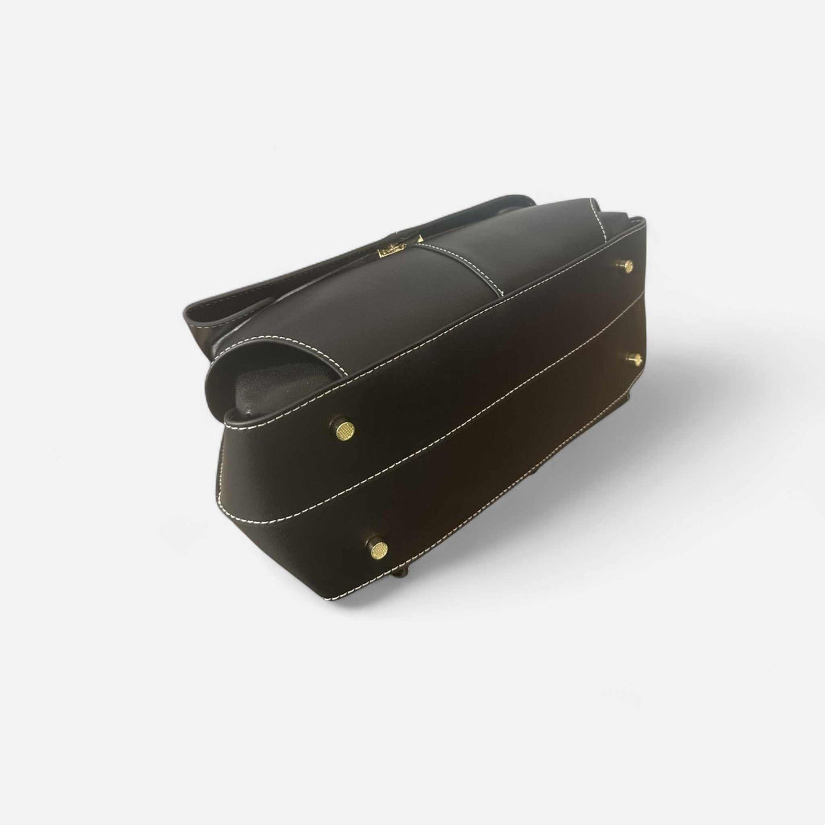 Bolso bandolera Neptuno Lux negro de piel de vacuno