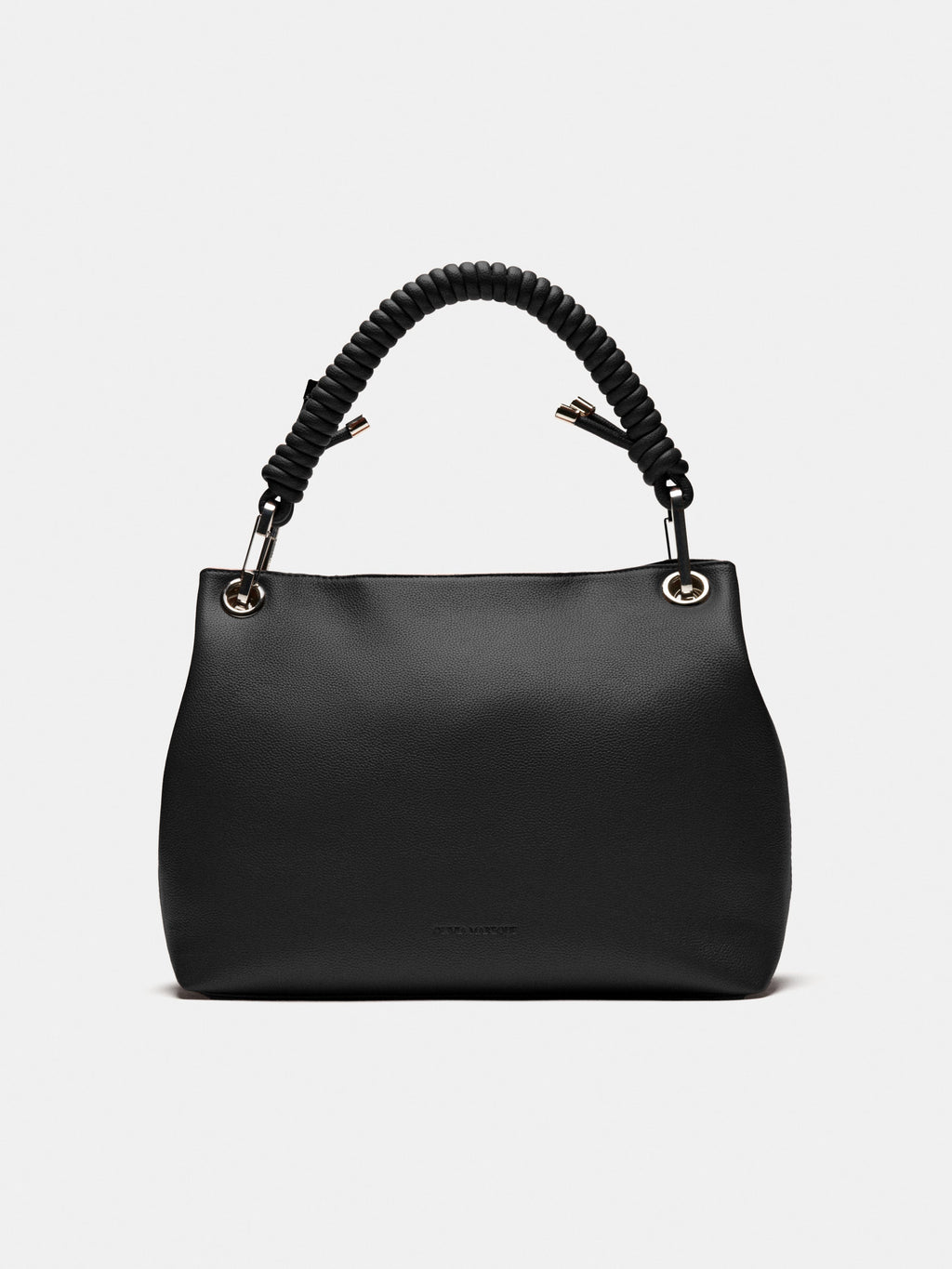 Petra Negro, bolso shopper estructurado de Olivia Mareque