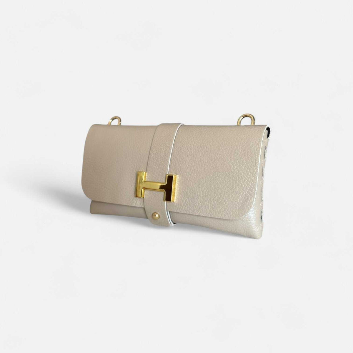 Cartera Nova de piel de vacuno con cremallera