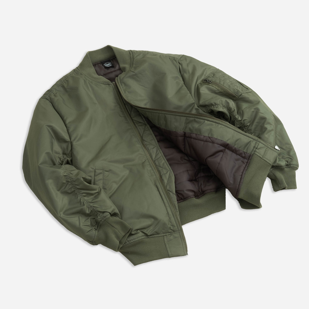 Chaqueta bomber MA-1 verde oliva