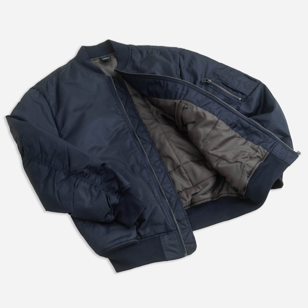 Chaqueta bomber MA-1 azul marino