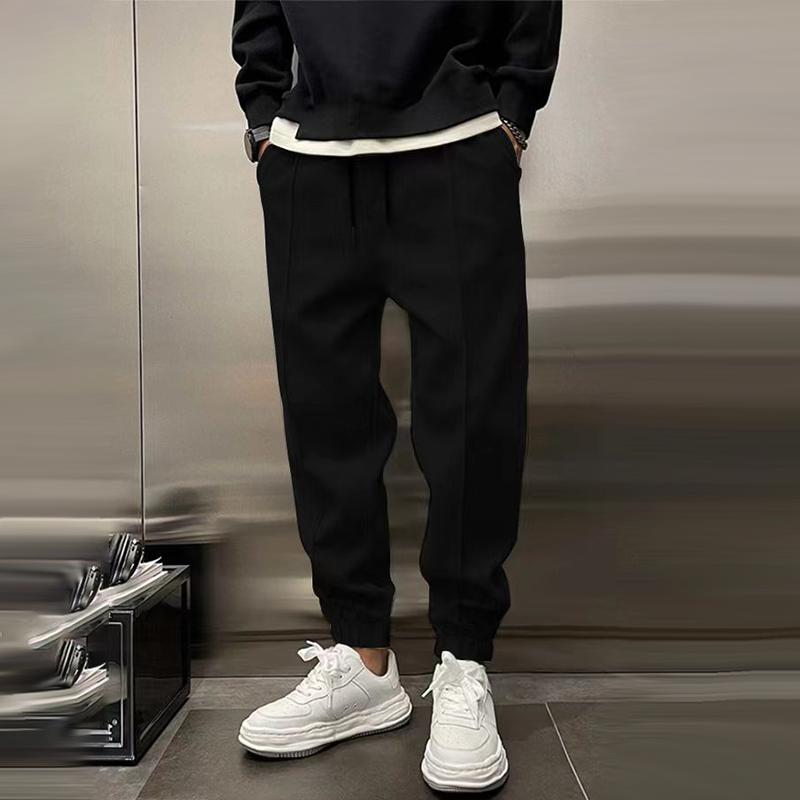 Pantalón jogger cálido para hombre con cintura ajustable