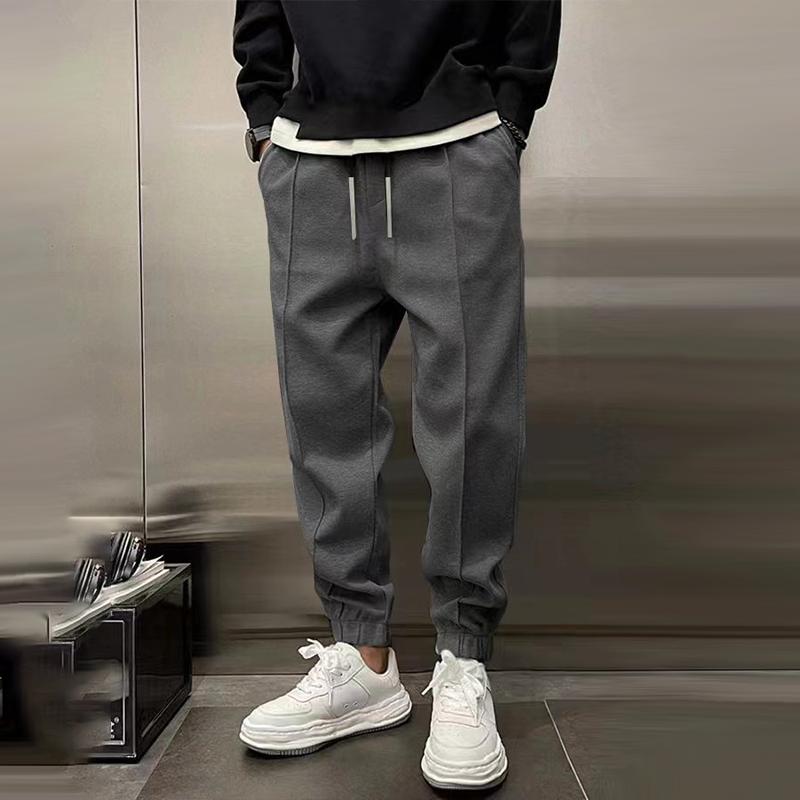 Pantalón jogger cálido para hombre con cintura ajustable