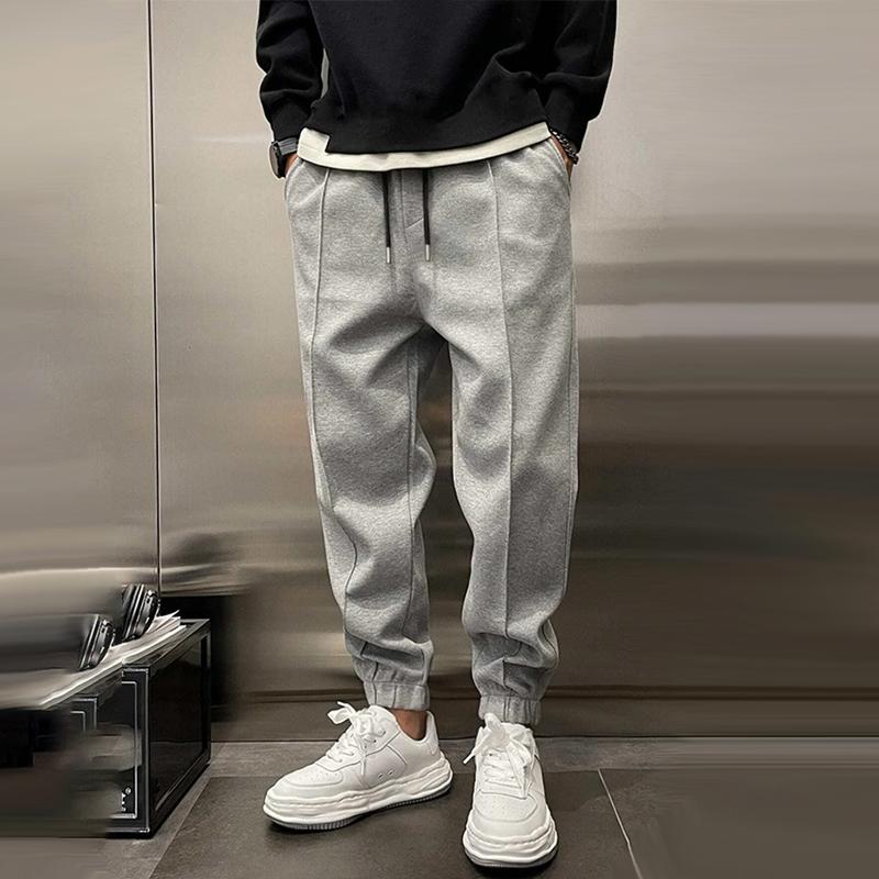 Pantalón jogger cálido para hombre con cintura ajustable