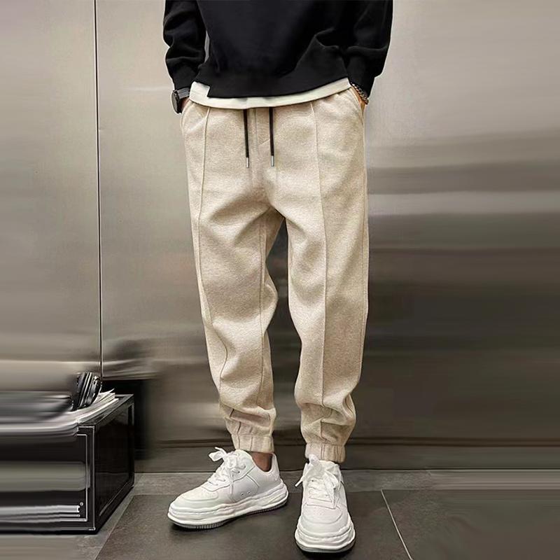 Pantalón jogger cálido para hombre con cintura ajustable